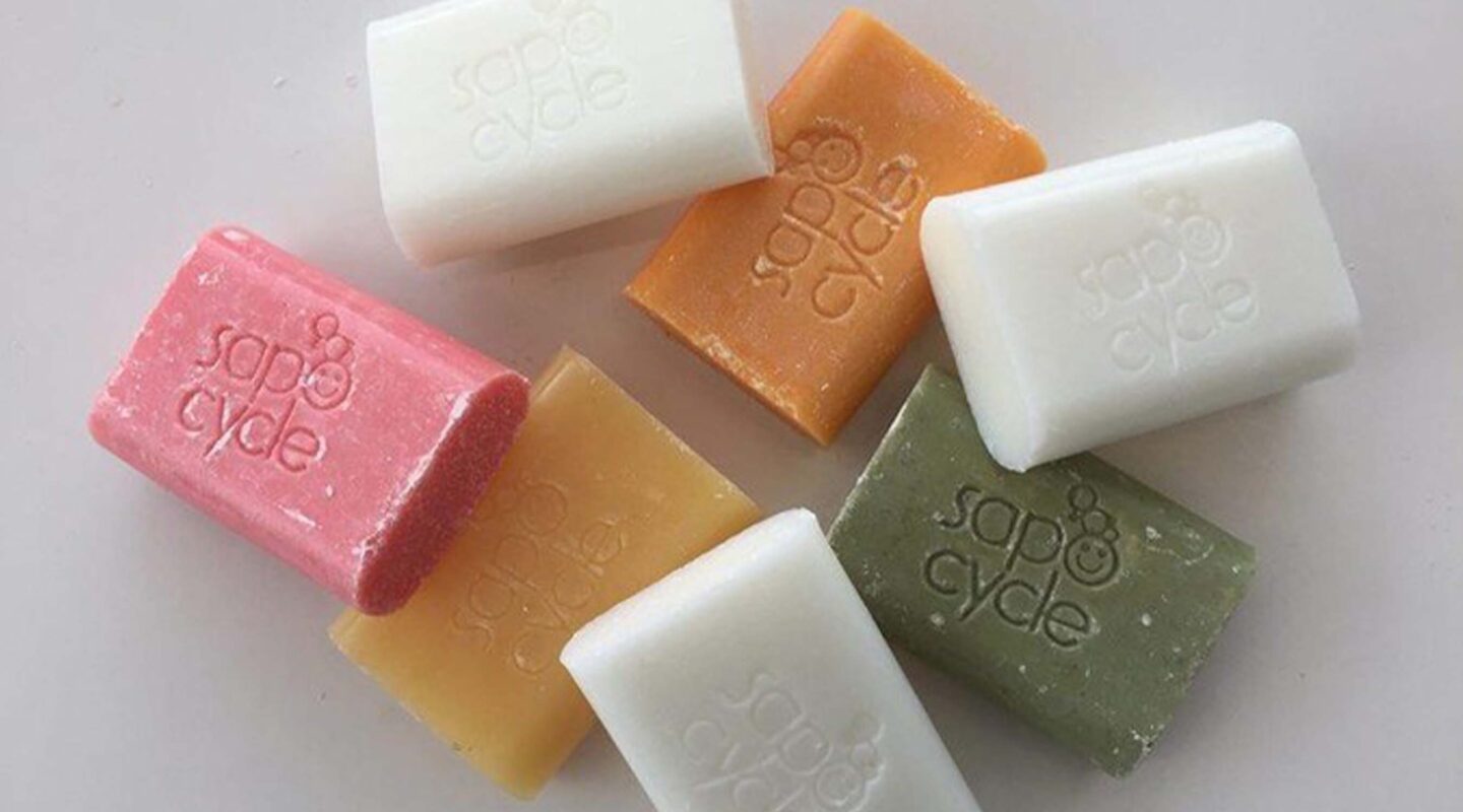 Recycled soaps