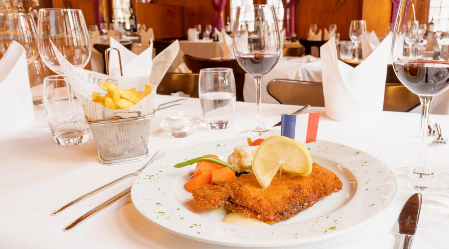 Eating a Cordon Bleu is a "must"